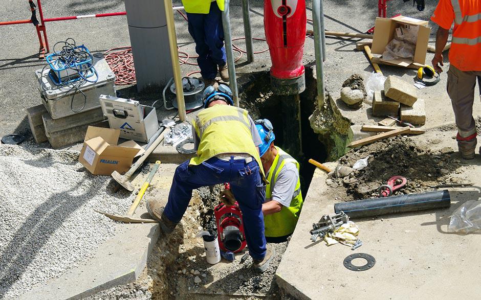 travaux assainissement Baillet-en-France